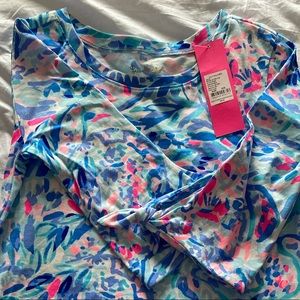 NWT XXS Lilly Pulitzer Preston Dress Breakwater Party Wave